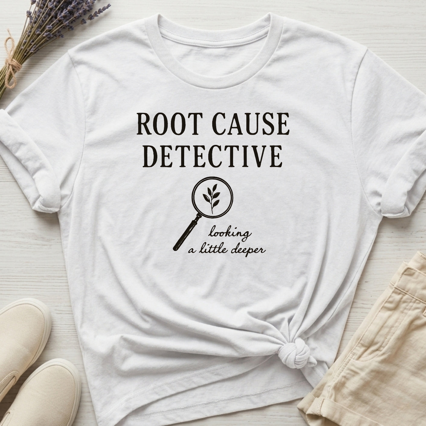 Root Cause Detective Organic T-Shirt