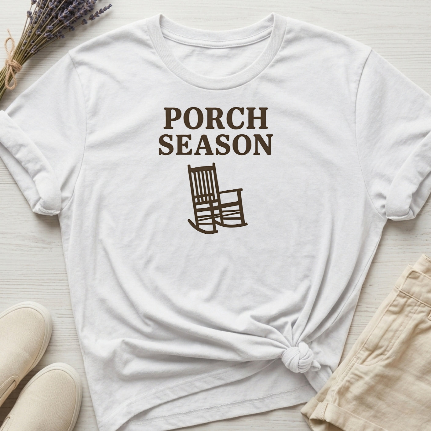 Porch Season Organic T-Shirt
