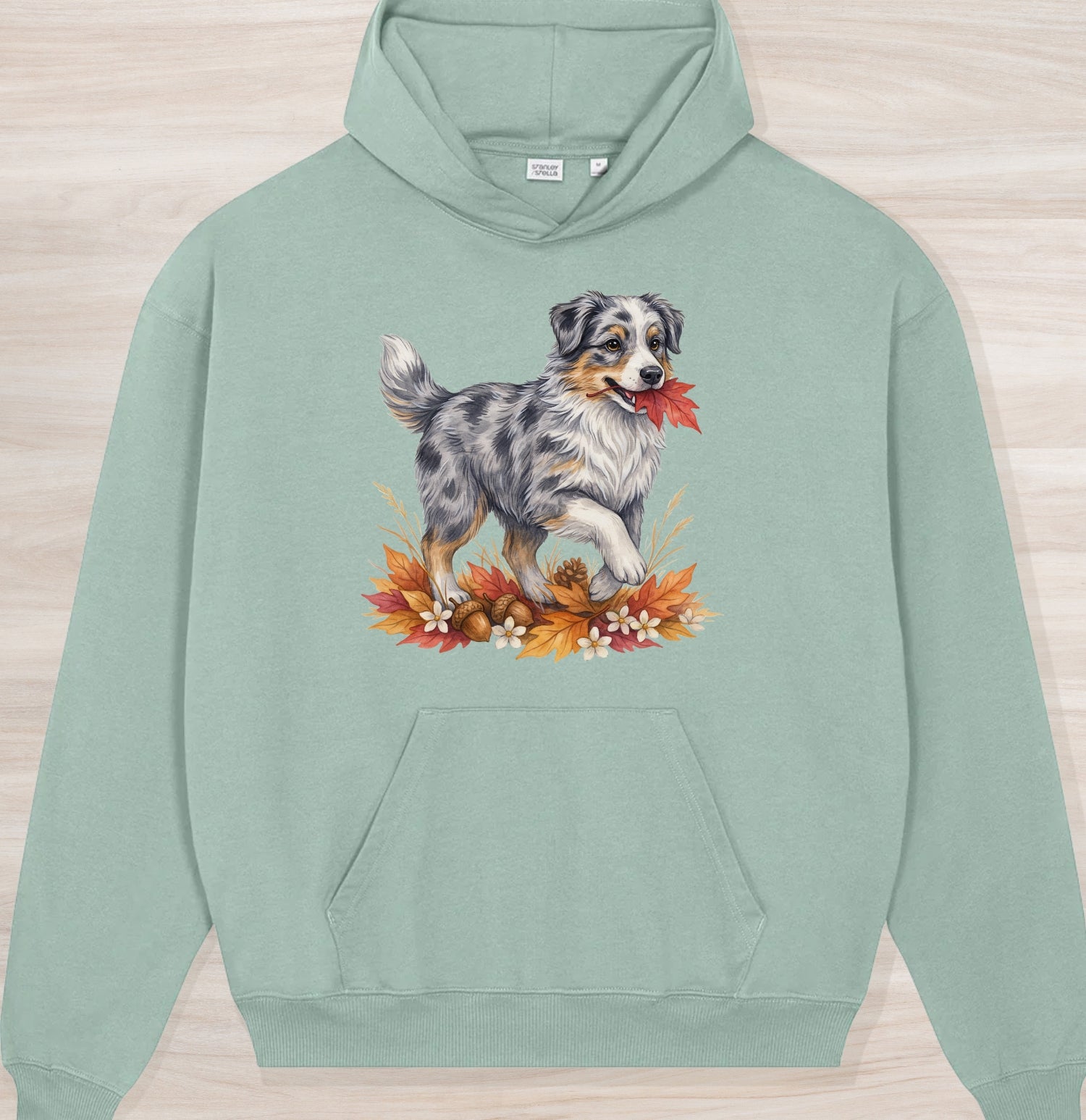 Fall Dog IV Organic Oversized Hoodie