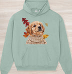 Fall Golden Retriever II Organic Oversized Hoodie