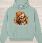 Fall Tiny Kitten Organic Oversized Hoodie