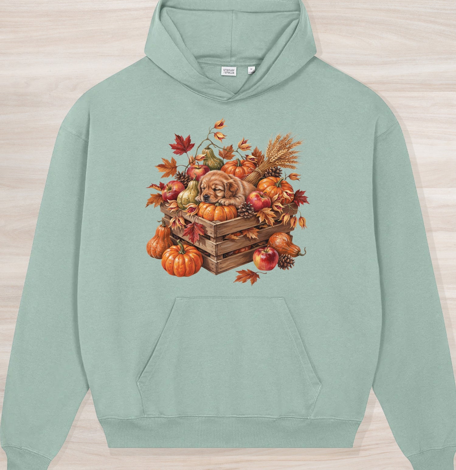 Fall Dog V Organic Oversized Hoodie