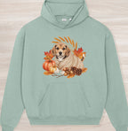 Fall Beagle Organic Oversized Hoodie