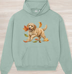 Fall Doodle III Organic Oversized Hoodie