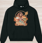 Fall Dachshund II Organic Oversized Hoodie