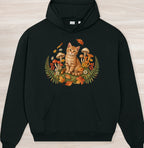 Fall Nature Kitten IV Organic Oversized Hoodie