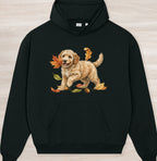Fall Doodle III Organic Oversized Hoodie