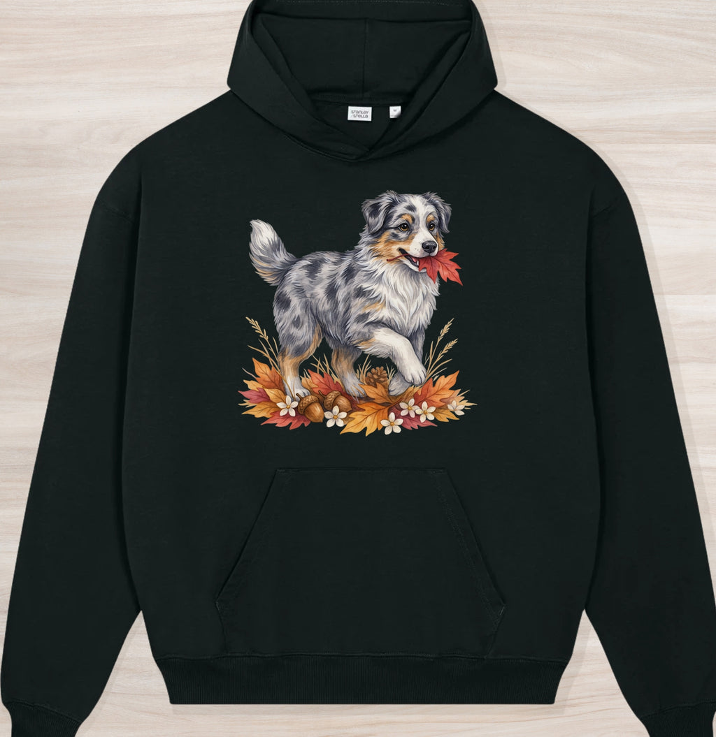 Fall Dog IV Organic Oversized Hoodie