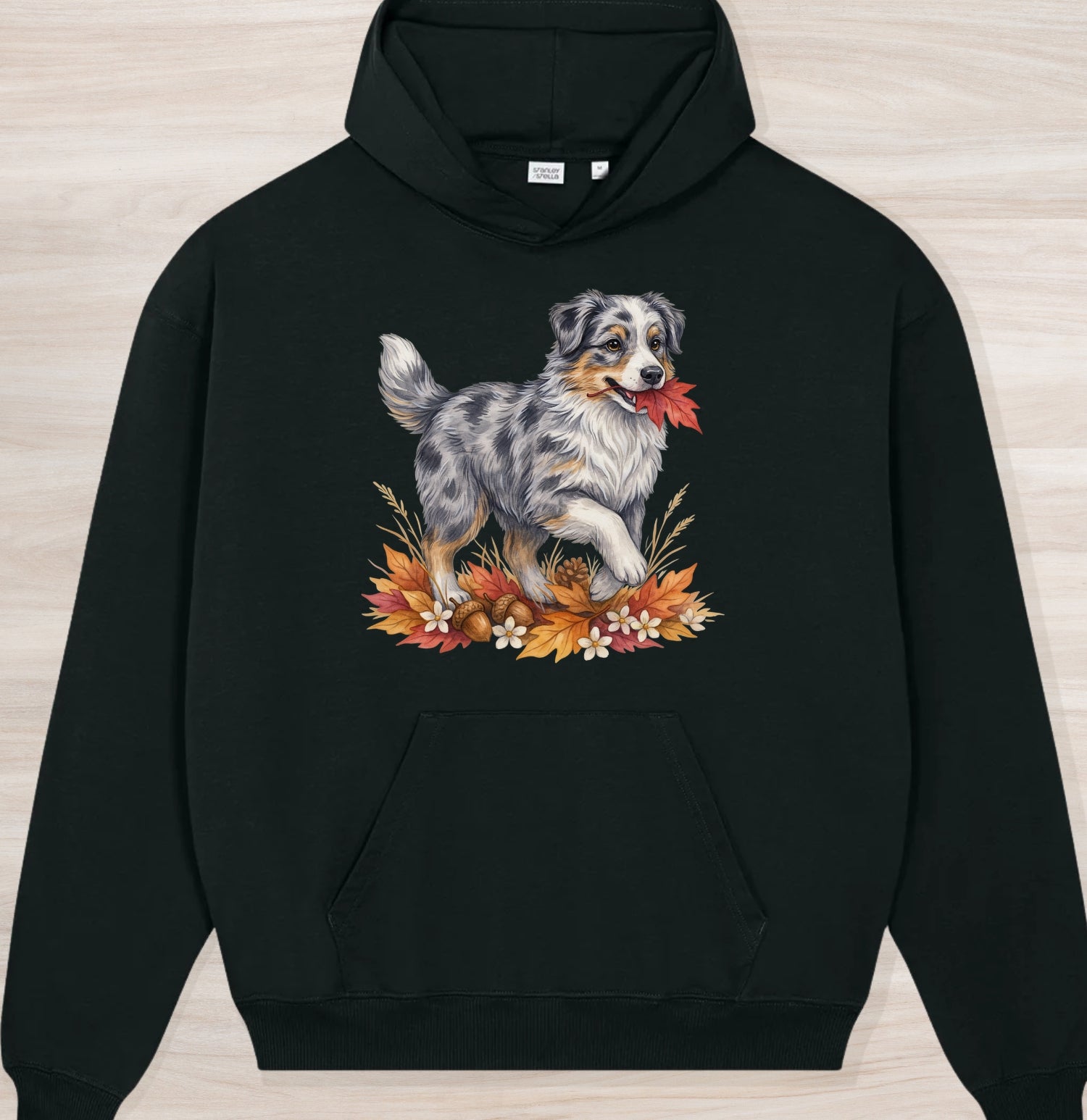 Fall Dog IV Organic Oversized Hoodie