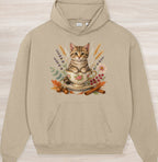 Fall Teacup Kitten Organic Oversized Hoodie
