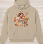 Fall Dachshund II Organic Oversized Hoodie