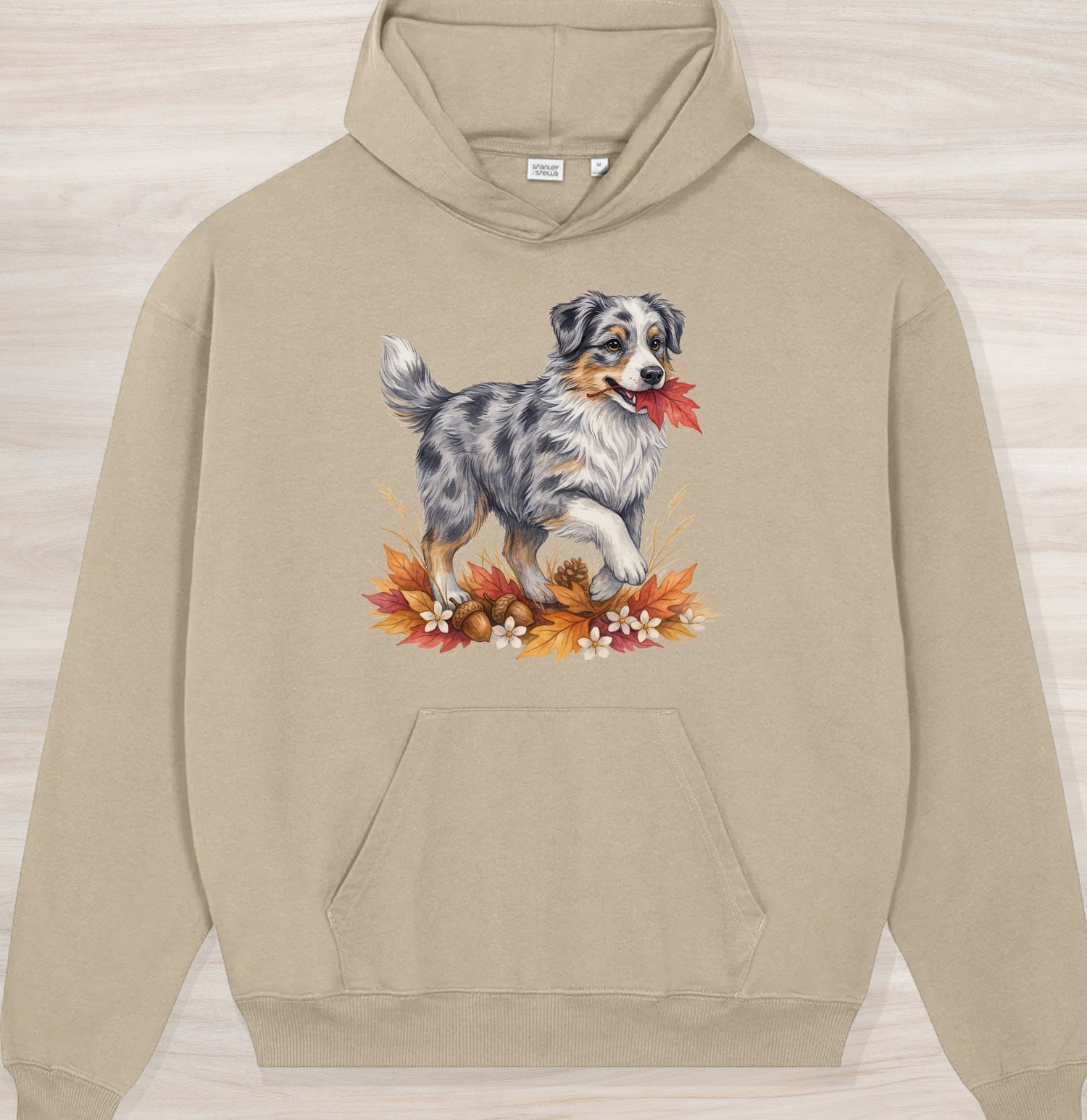 Fall Dog IV Organic Oversized Hoodie