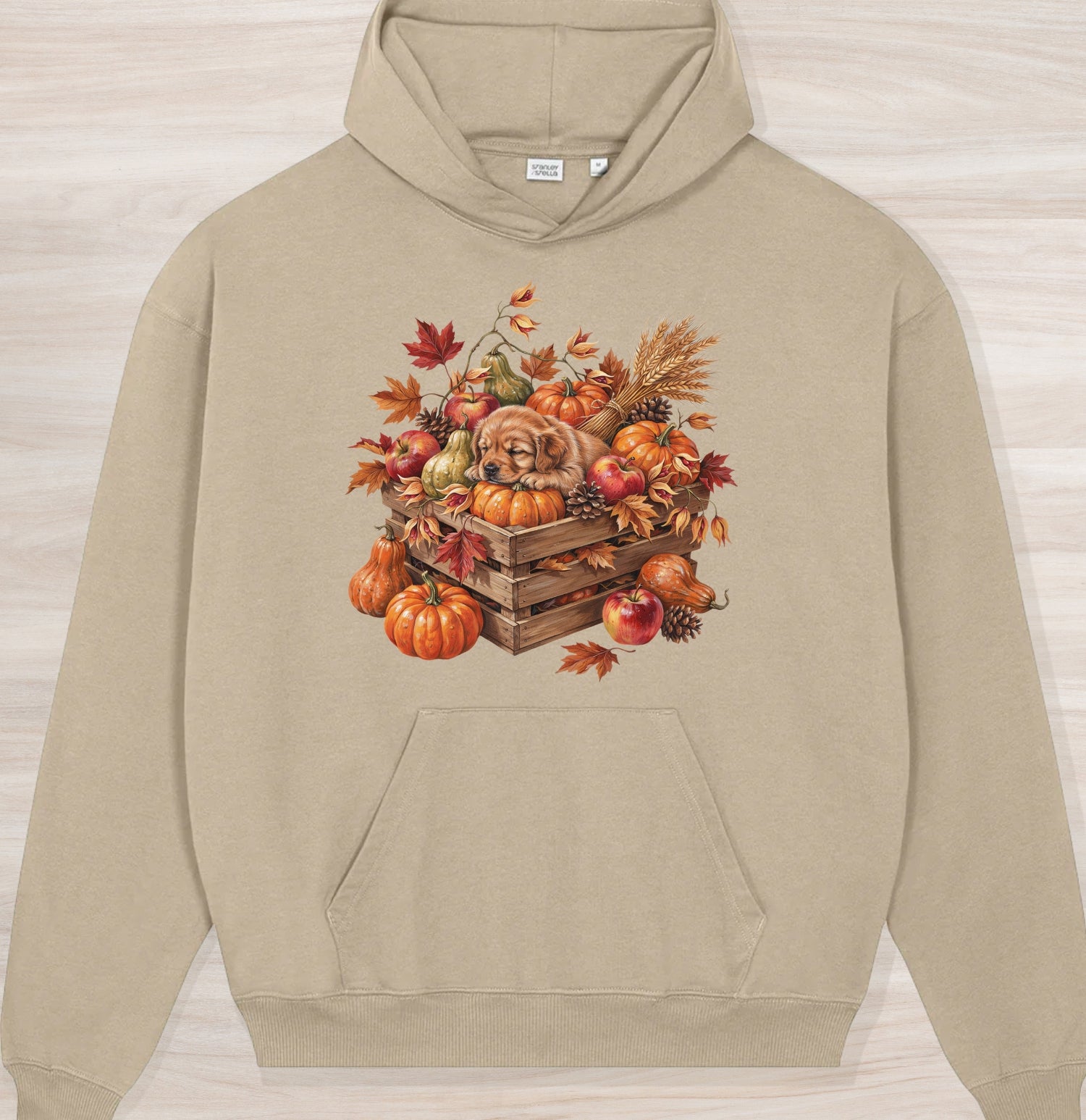 Fall Dog V Organic Oversized Hoodie