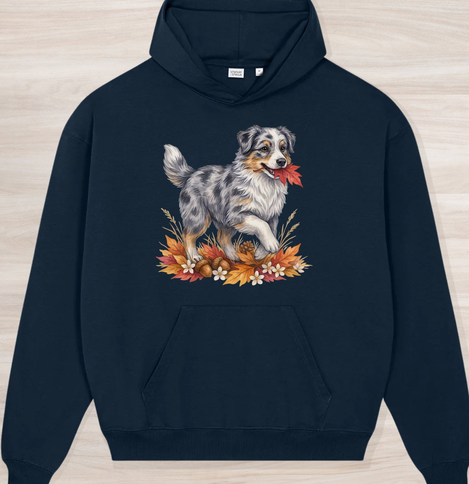 Fall Dog IV Organic Oversized Hoodie