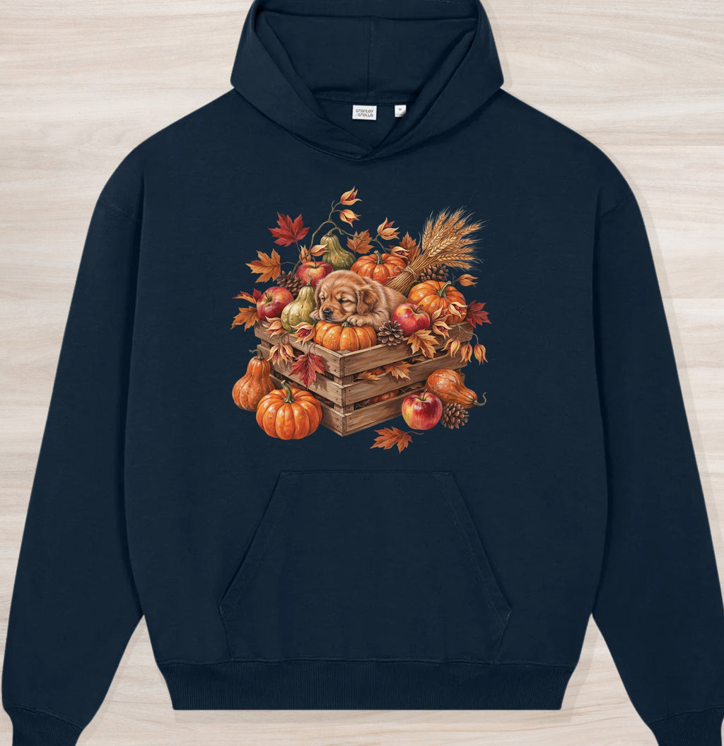 Fall Dog V Organic Oversized Hoodie