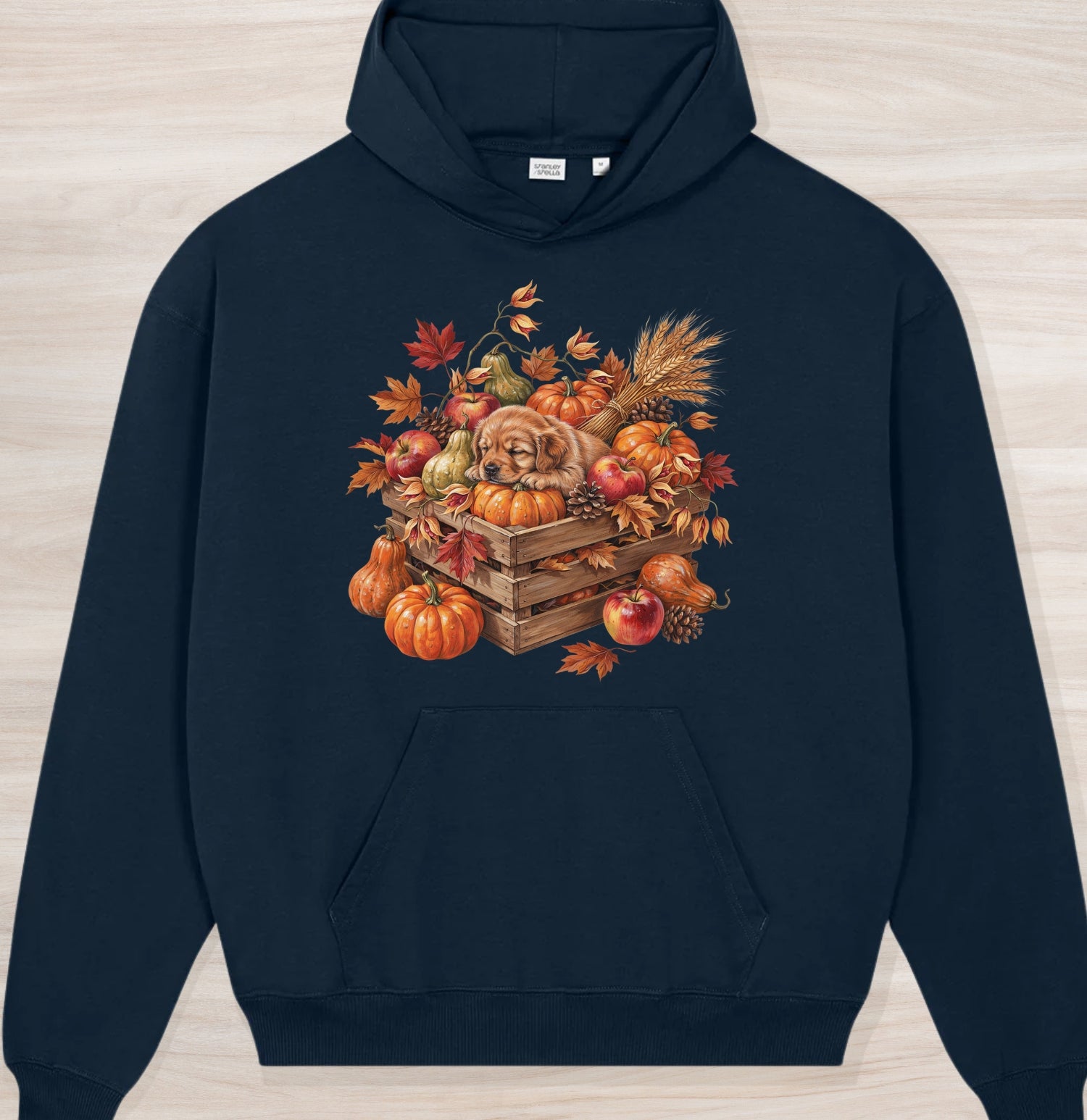 Fall Dog V Organic Oversized Hoodie