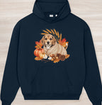 Fall Beagle Organic Oversized Hoodie