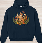 Fall Nature Kitten IV Organic Oversized Hoodie