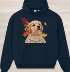 Fall Golden Retriever II Organic Oversized Hoodie