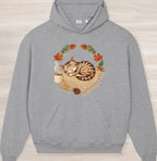 Fall Sleepy Kitten Organic Oversized Hoodie