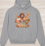 Fall Dachshund II Organic Oversized Hoodie