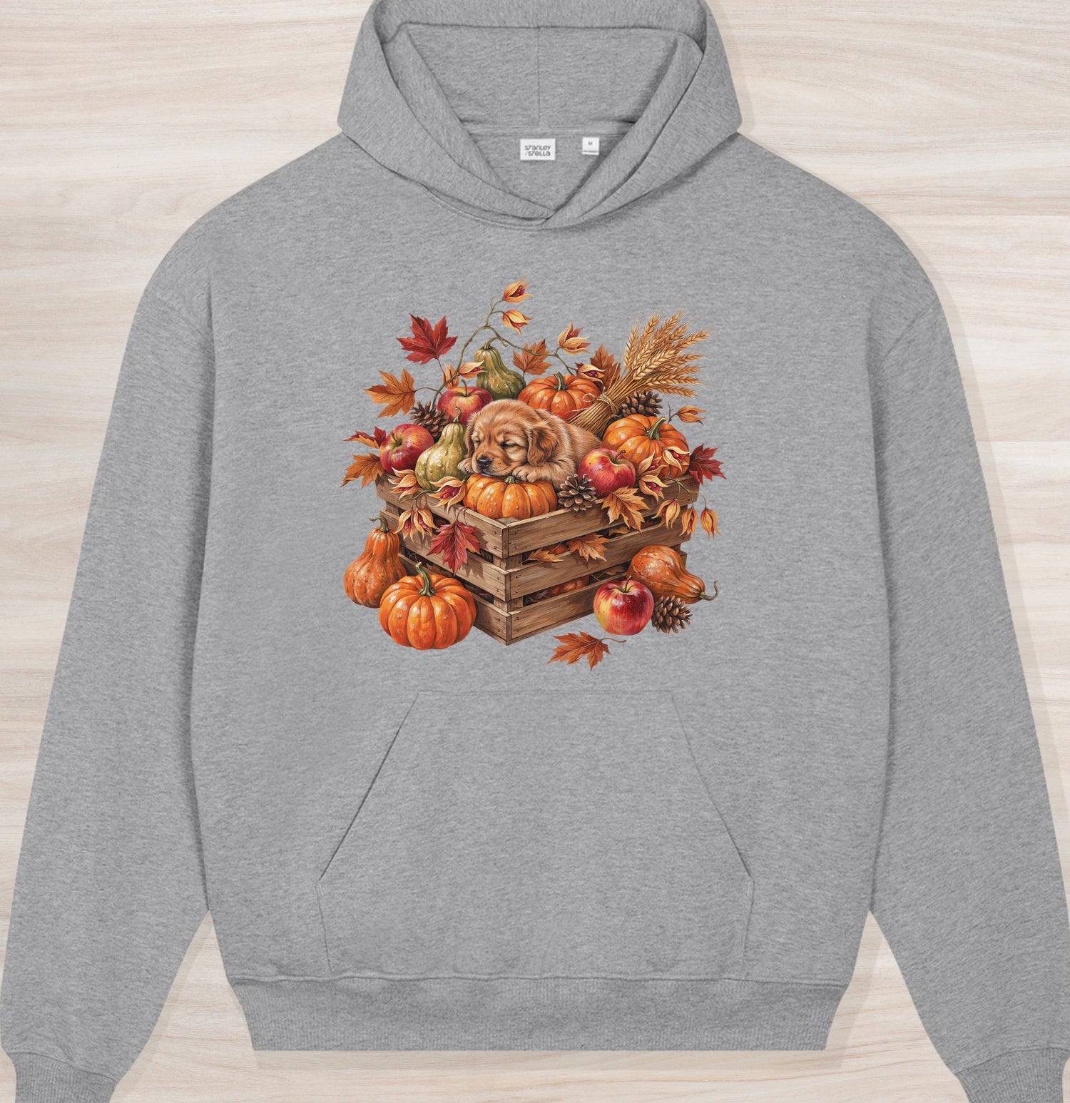 Fall Dog V Organic Oversized Hoodie