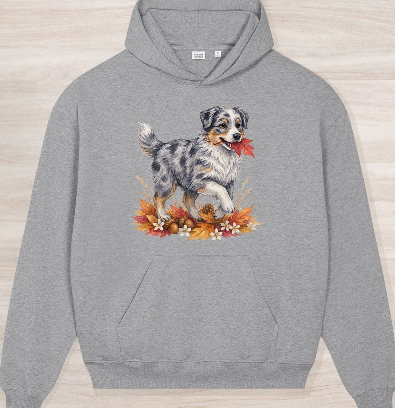 Fall Dog IV Organic Oversized Hoodie