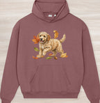 Fall Doodle III Organic Oversized Hoodie