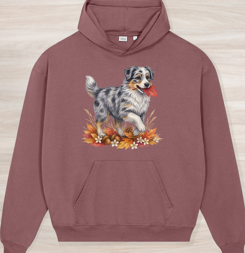 Fall Dog IV Organic Oversized Hoodie
