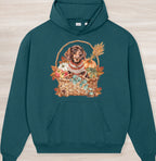 Fall Dachshund II Organic Oversized Hoodie