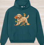 Fall Doodle III Organic Oversized Hoodie
