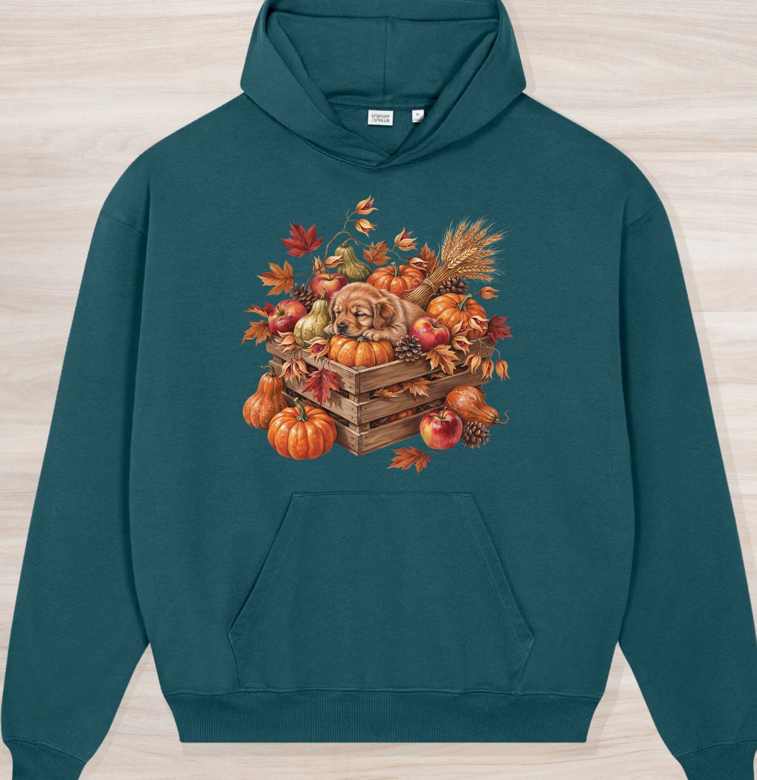 Fall Dog V Organic Oversized Hoodie
