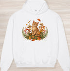 Fall Nature Kitten IV Organic Oversized Hoodie
