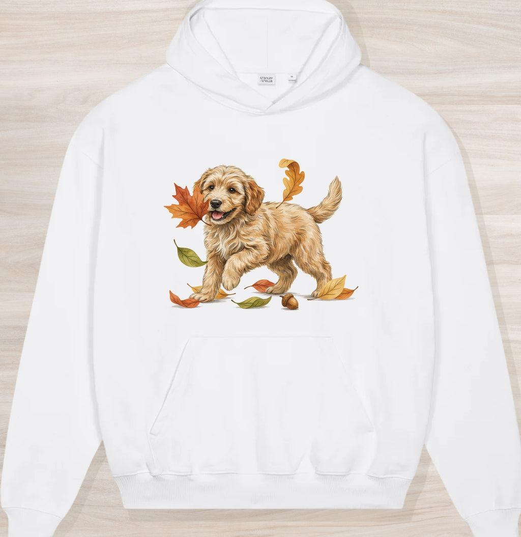 Fall Doodle III Organic Oversized Hoodie