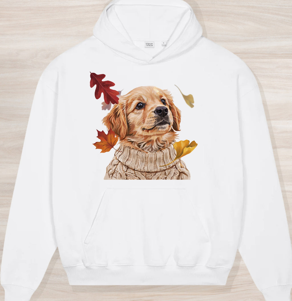 Fall Golden Retriever II Organic Oversized Hoodie