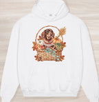 Fall Dachshund II Organic Oversized Hoodie