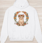 Fall Crown Kitten Organic Oversized Hoodie