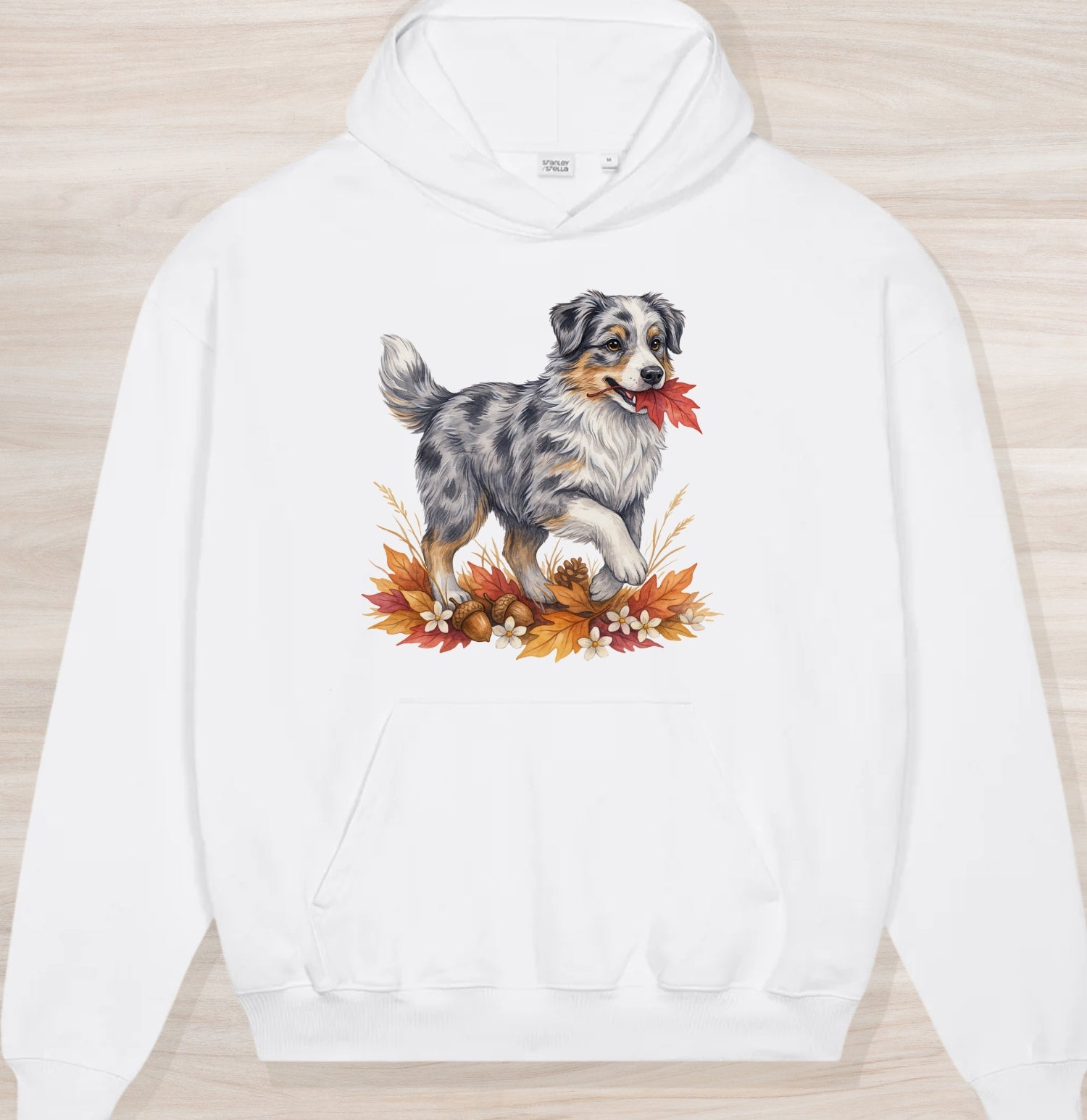 Fall Dog IV Organic Oversized Hoodie