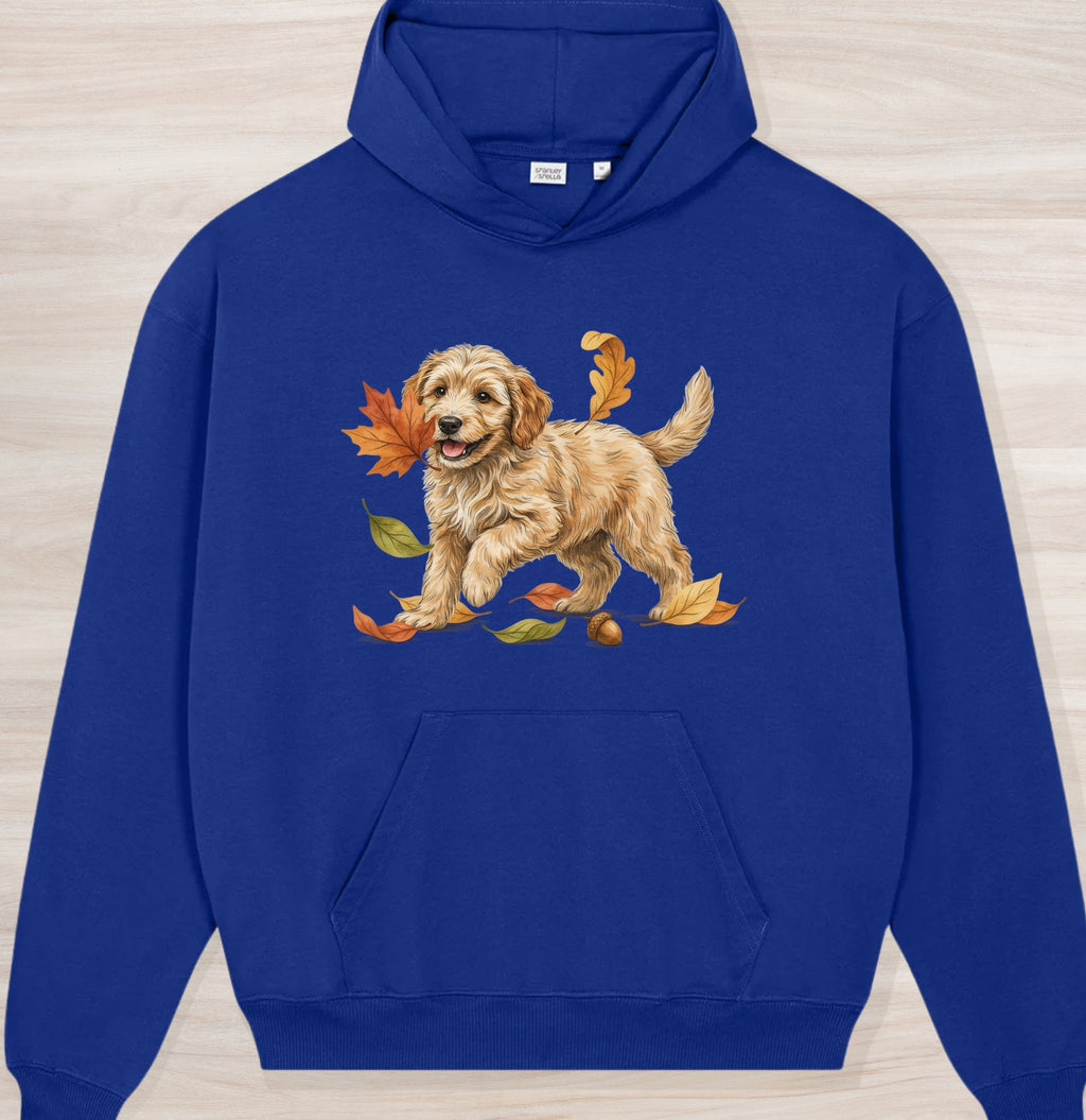 Fall Doodle III Organic Oversized Hoodie