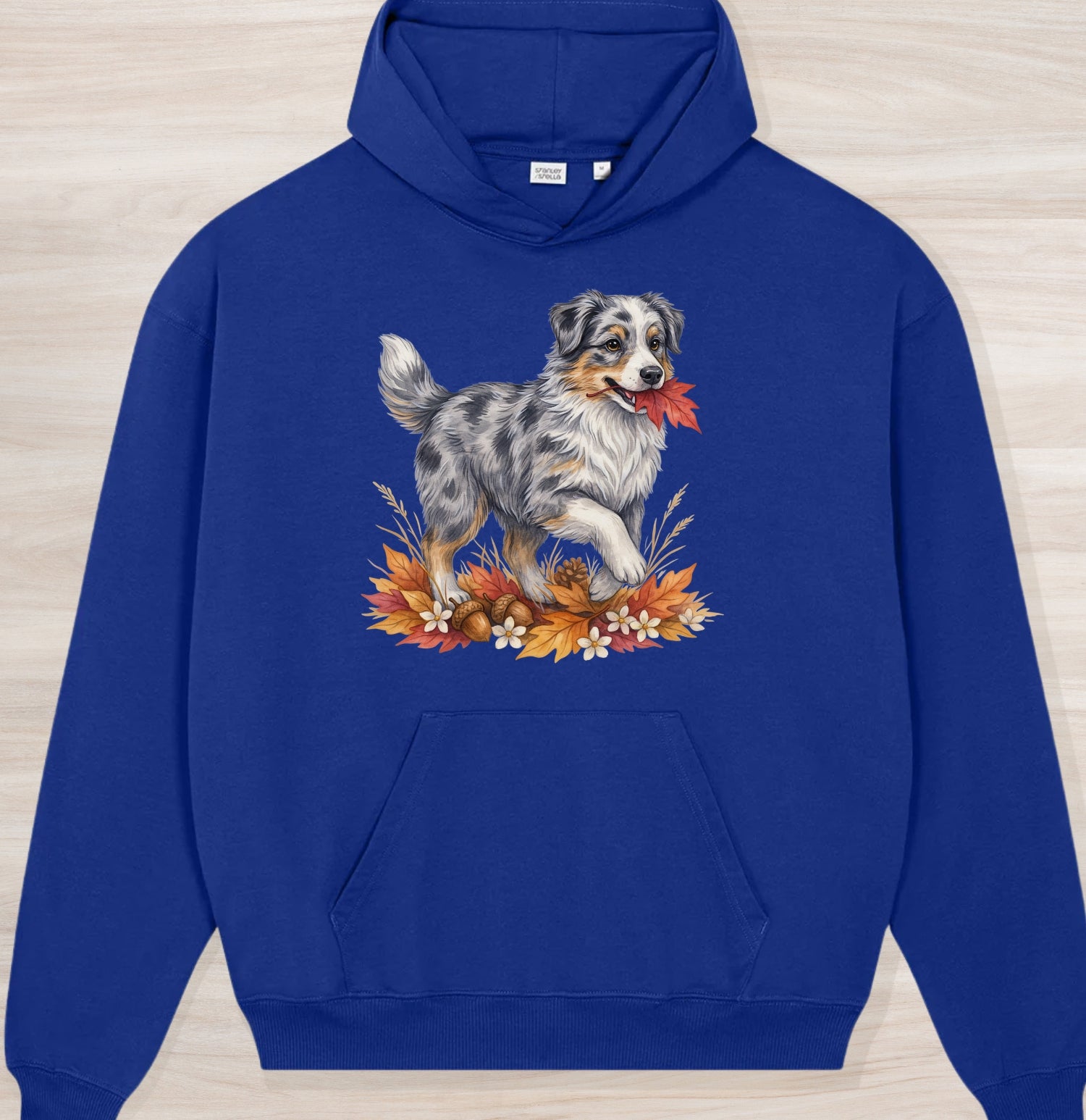 Fall Dog IV Organic Oversized Hoodie