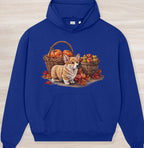 Fall Corgi Organic Oversized Hoodie