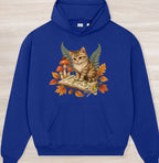 Fall Nature Kitten II Organic Oversized Hoodie
