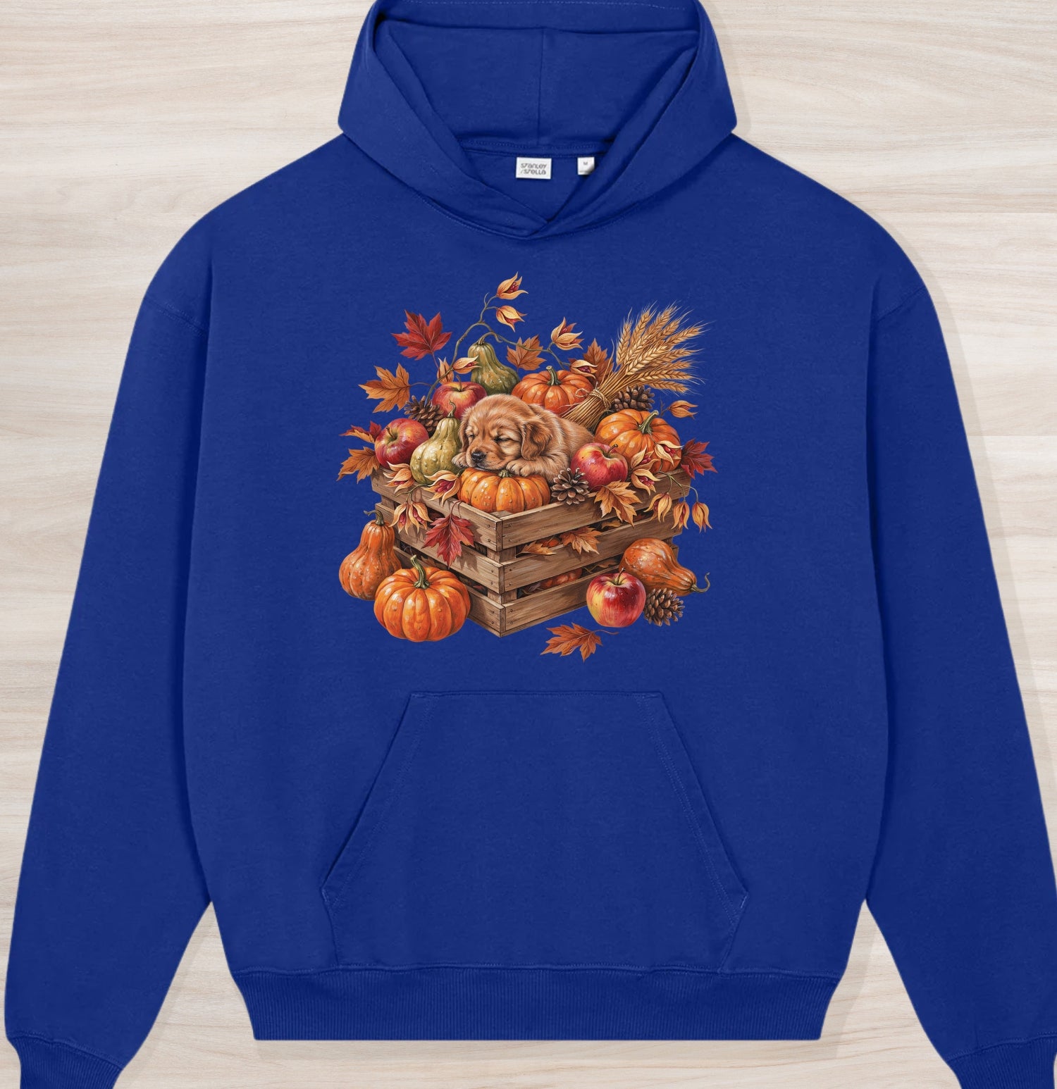 Fall Dog V Organic Oversized Hoodie